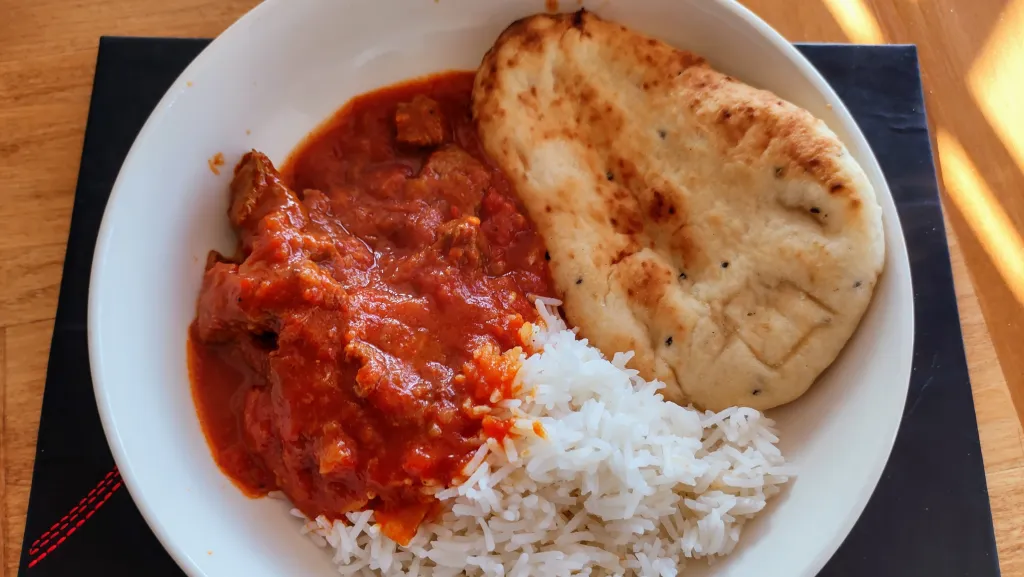 Photograph of Beef curry.