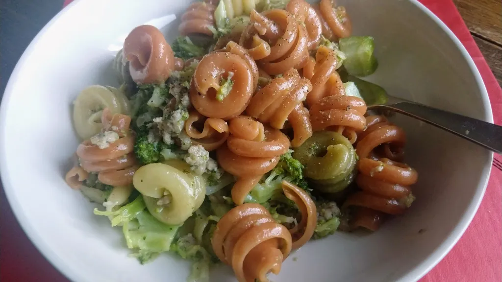 Photograph of Broccoli bolognese with orecchiette.