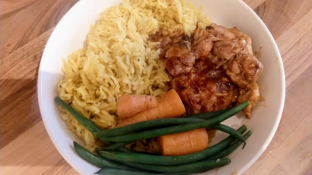 Photograph of Easy teriyaki chicken.