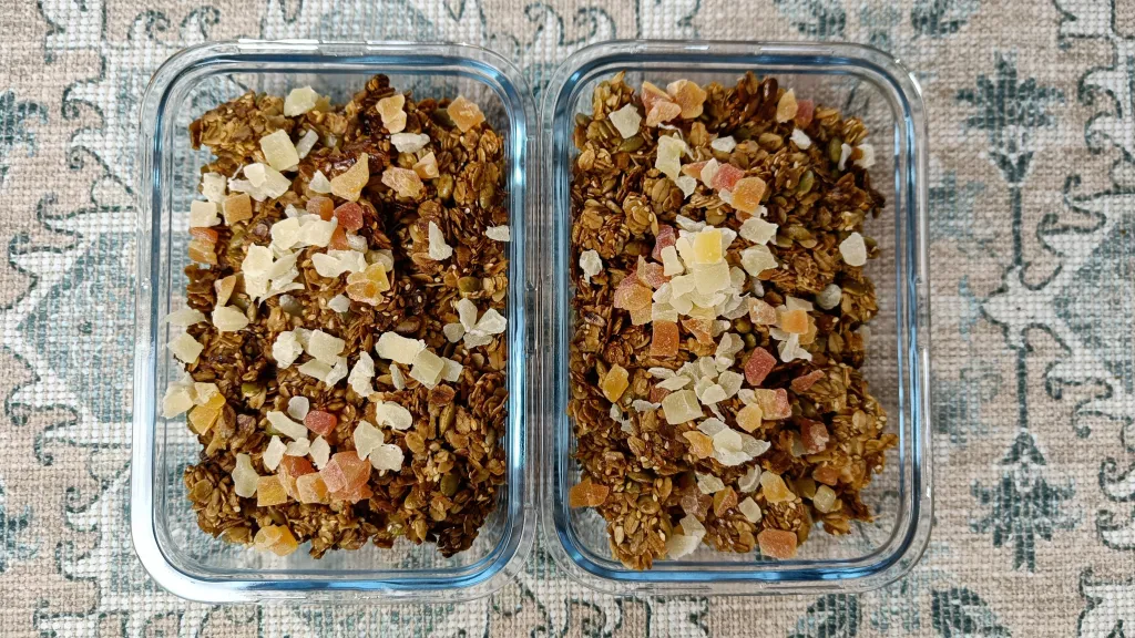 Photograph of Healthy granola.