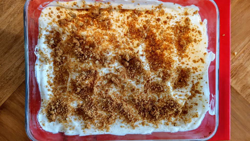 Photograph of Key lime trifle.