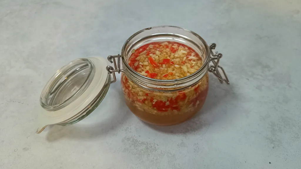Photograph of Pineapple fish sauce.