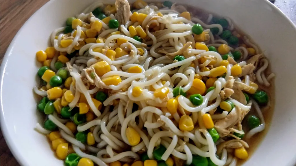 Photograph of Pot noodle.