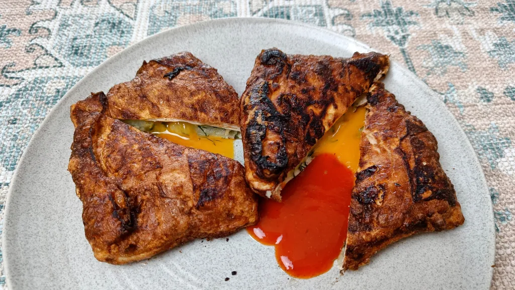 Photograph of Potato pockets.