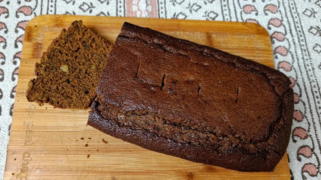 Photograph of Sticky gingerbread.