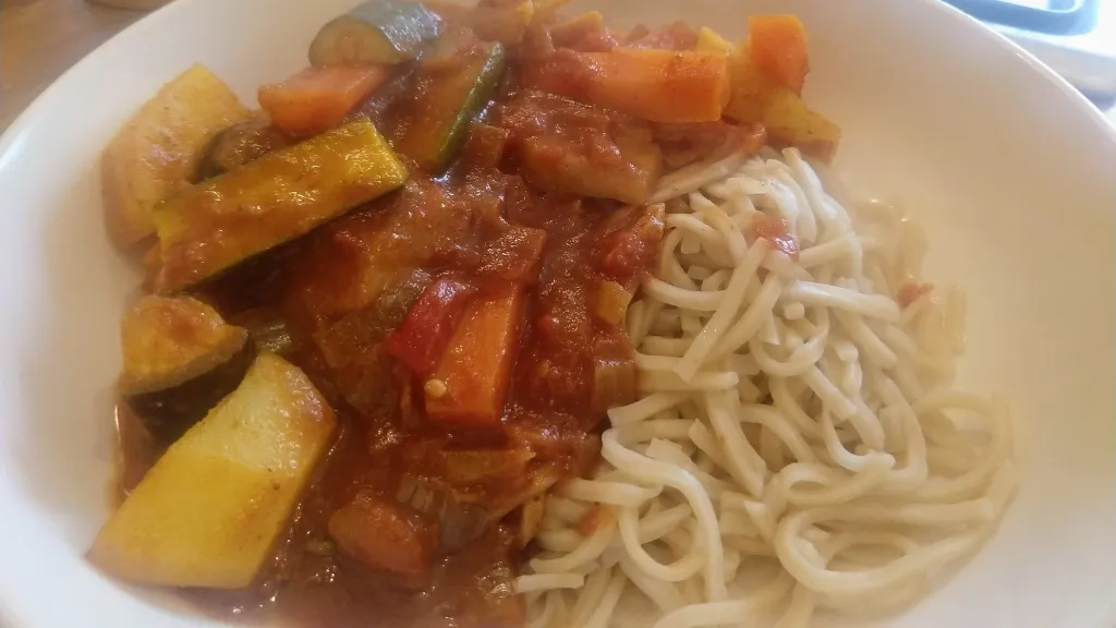 Photograph of Vegetable tagine.